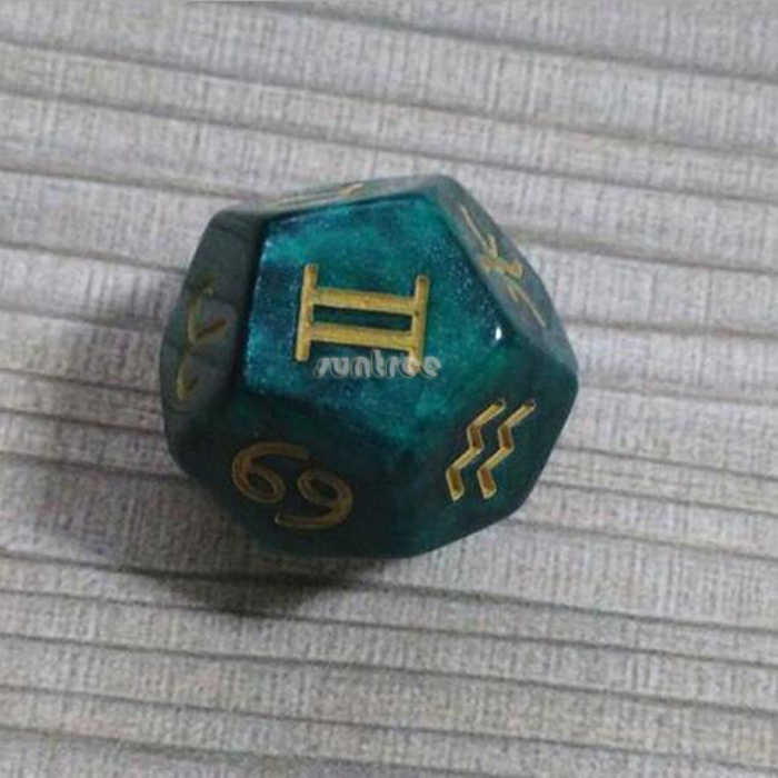 custom 12 sided dice 