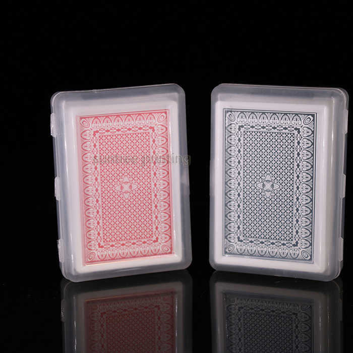 100 plastic playing cards